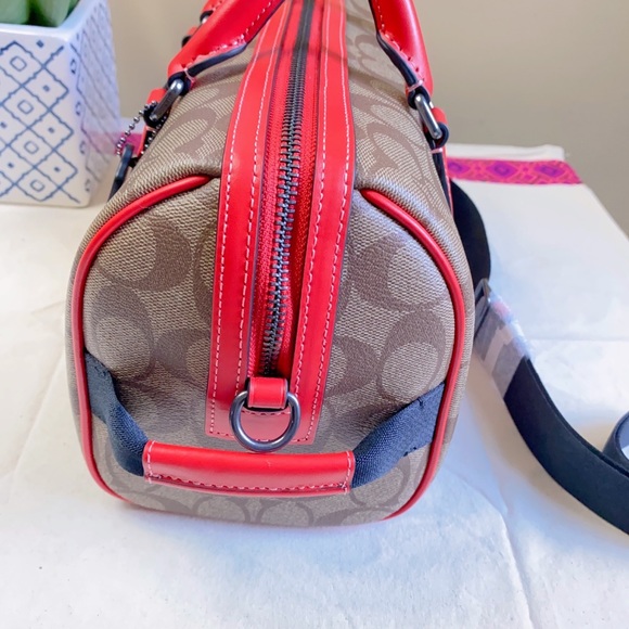 Coach Venturer Crossbody 27 In Colorblock Signature Canvas - Picture 5 of 16